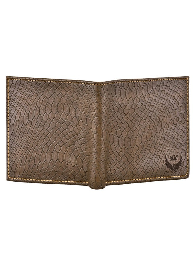 LORENZ PU Leather RFID Protected Wallet for Men (Brown) | WL-47 - Image 5
